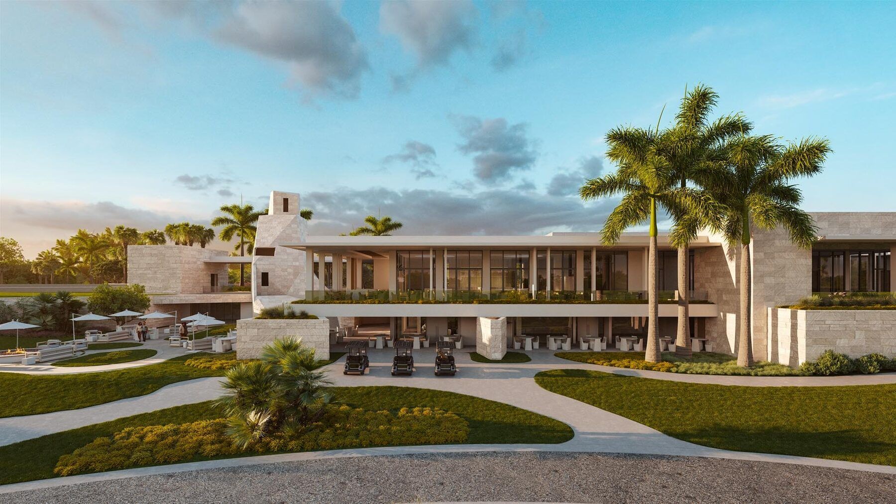 Panther National Clubhouse — Euro-Wall curtainwall ACG
